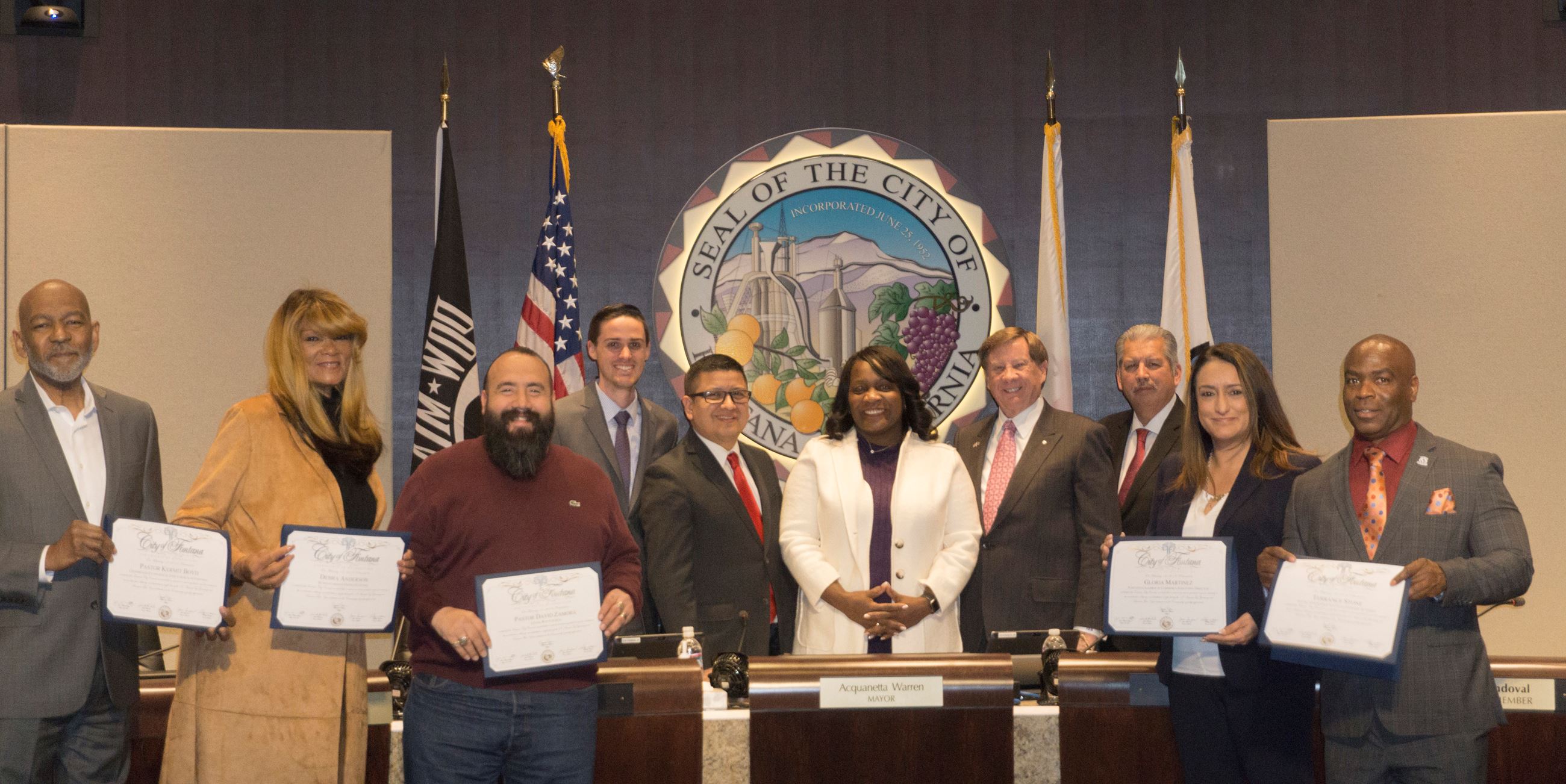 Special Recognition of OnTrac Employees and Community Members