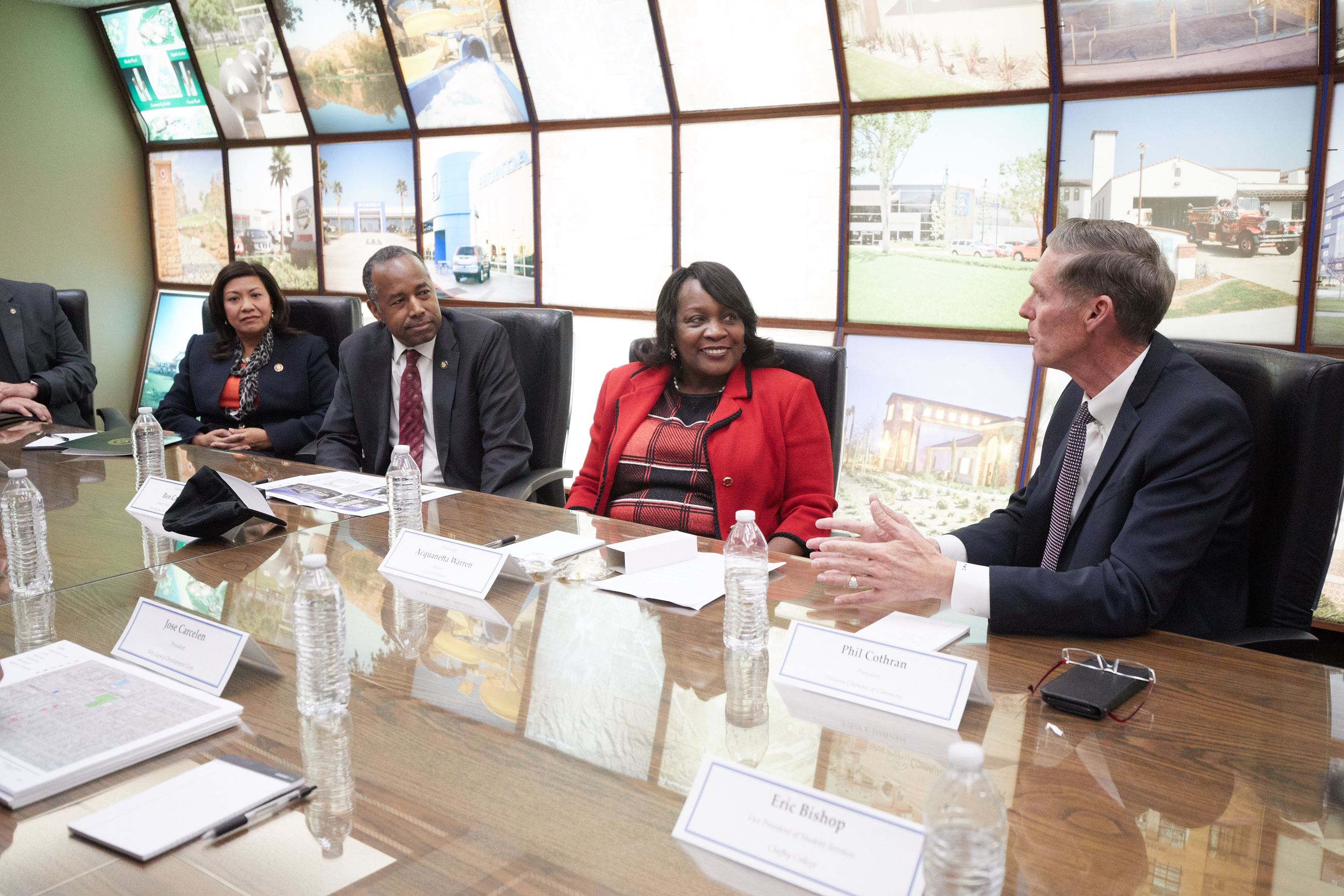 Secretary Carson in Fontana