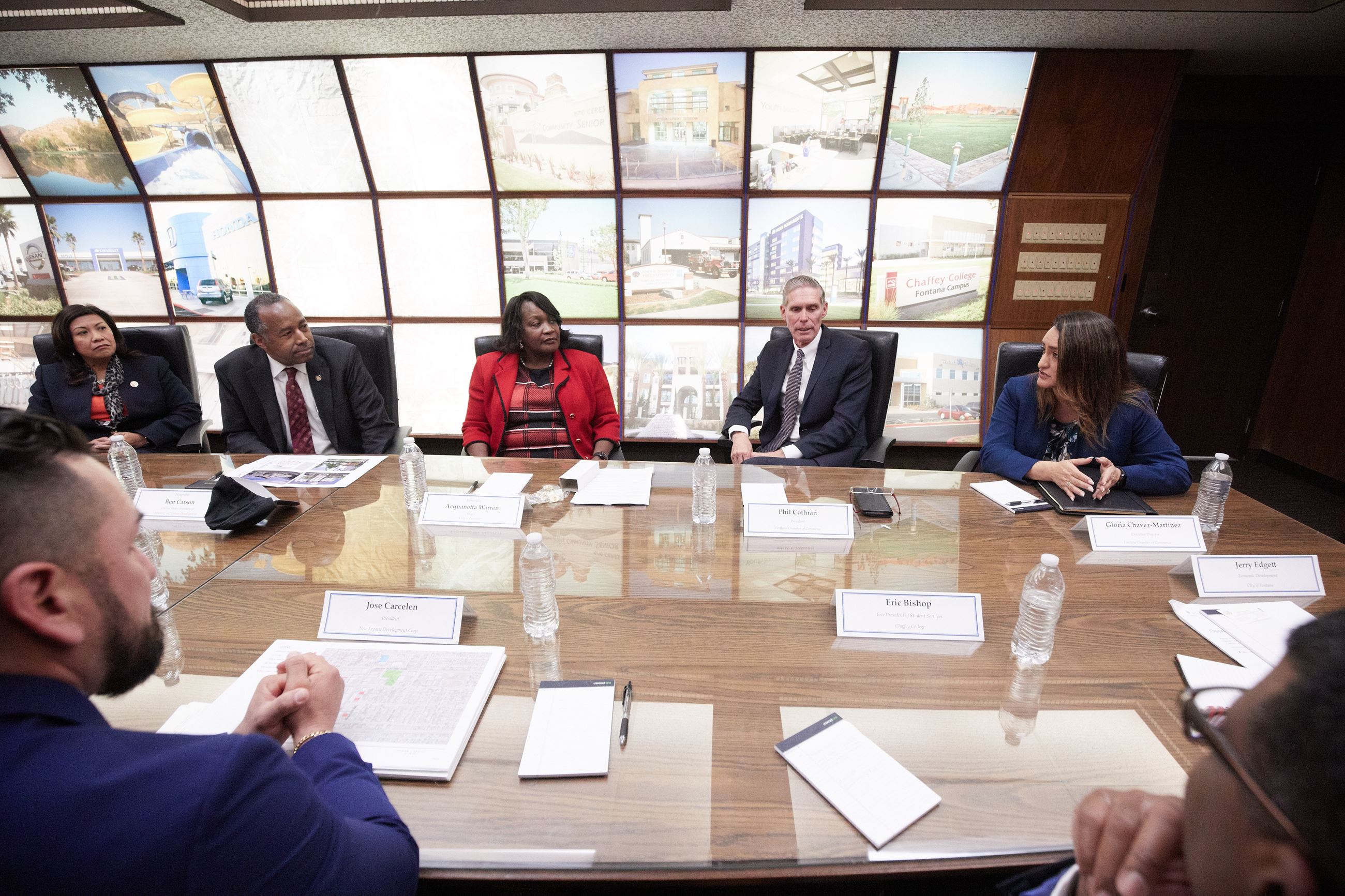 Secretary Carson in Fontana