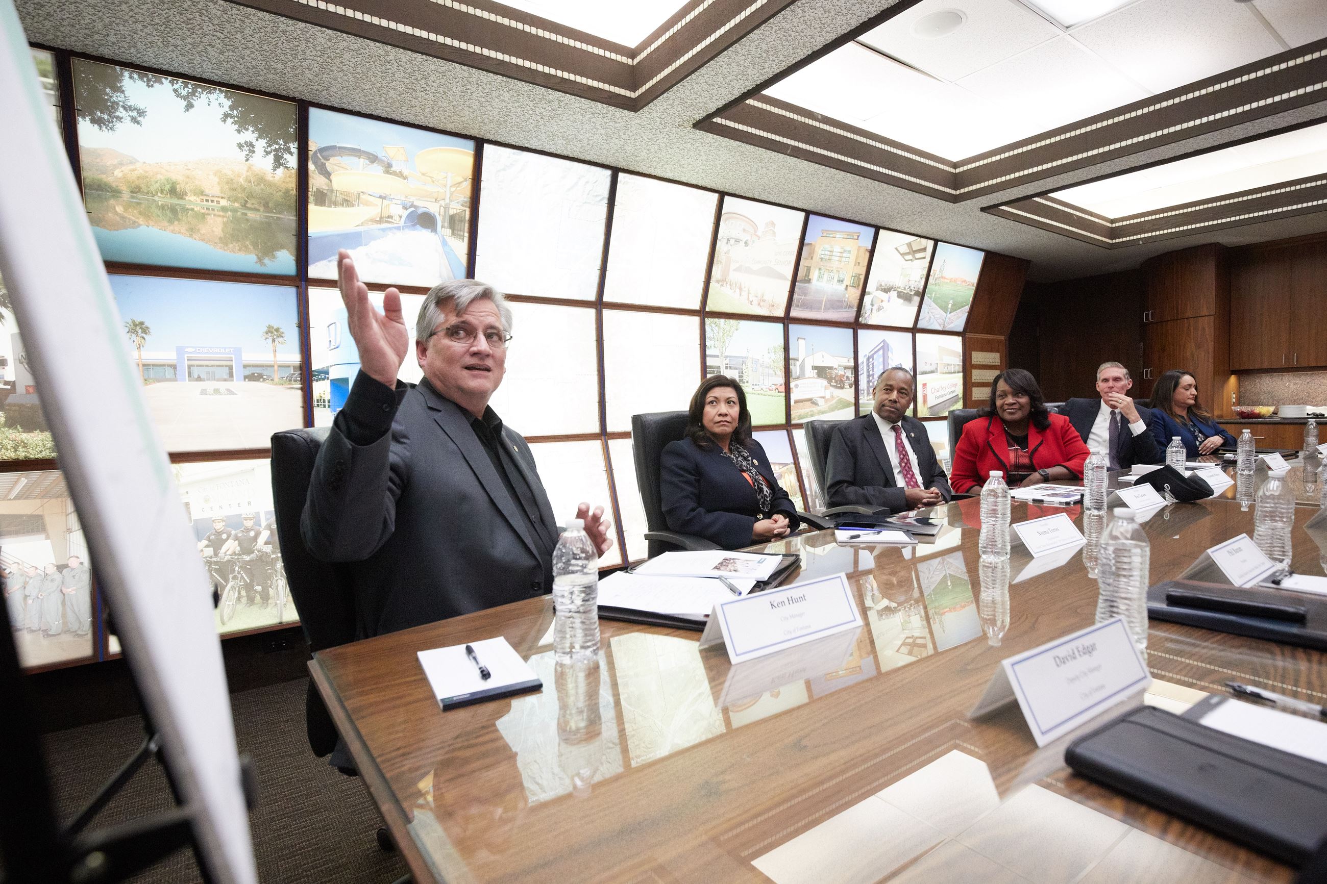 Secretary Carson in Fontana