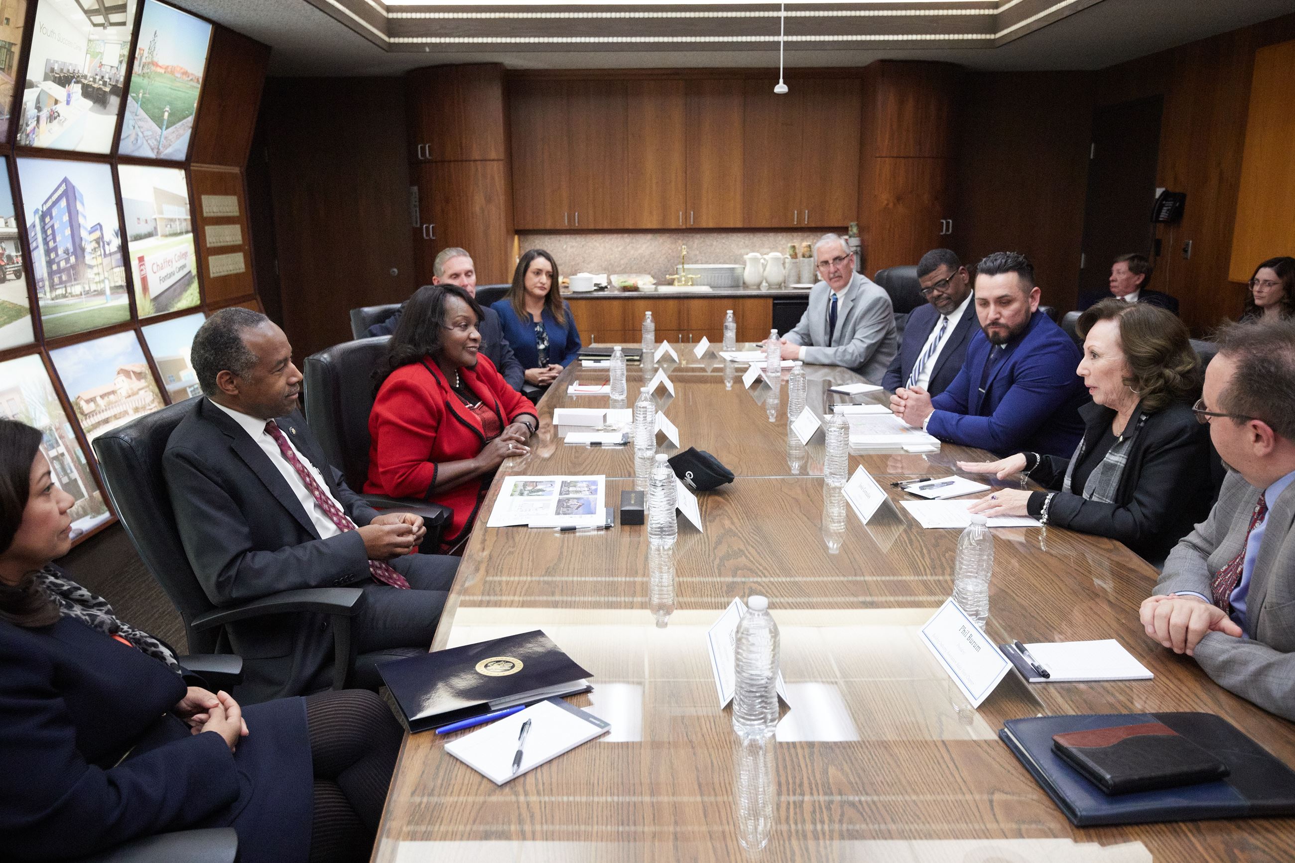 Secretary Carson in Fontana