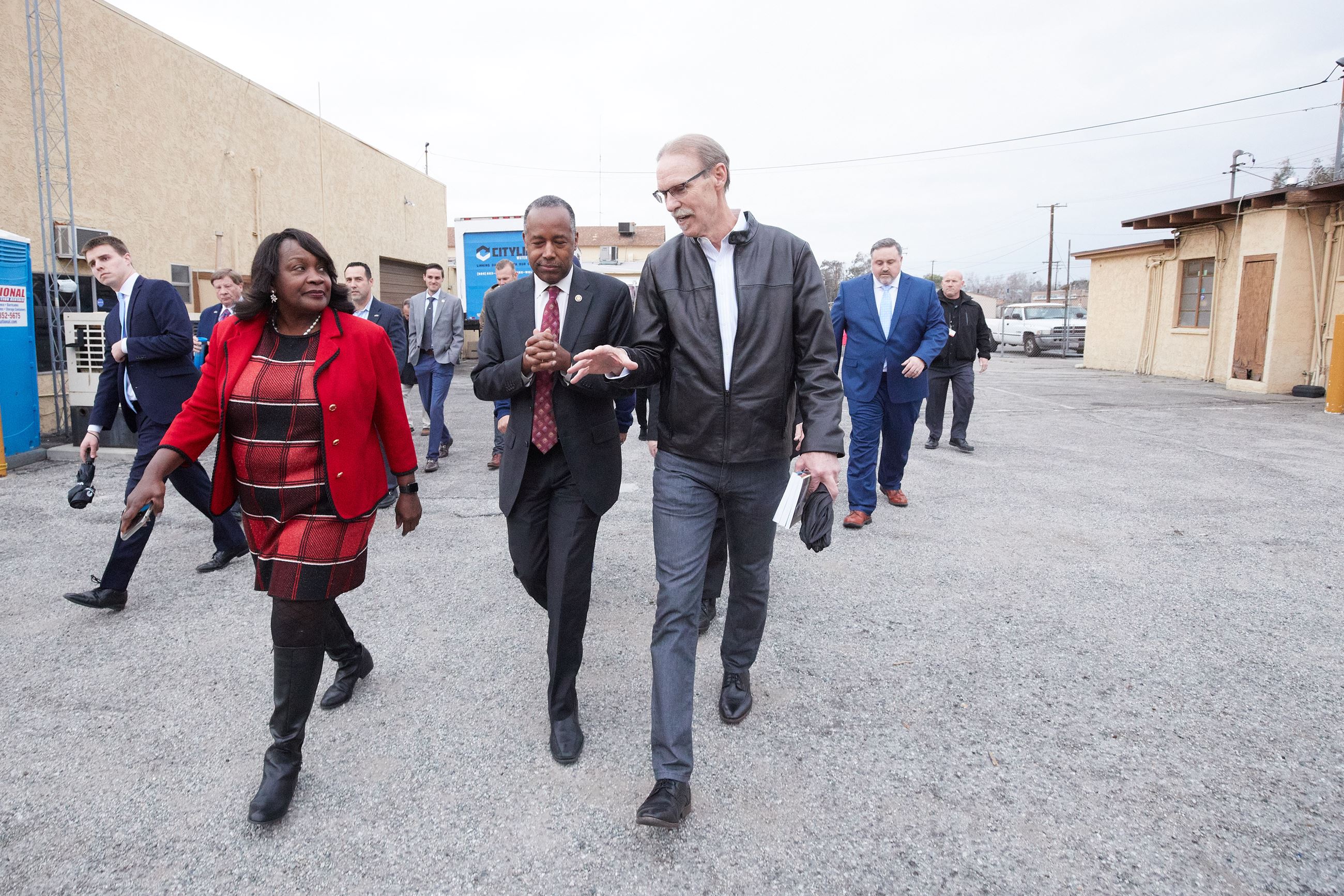 Secretary Carson in Fontana