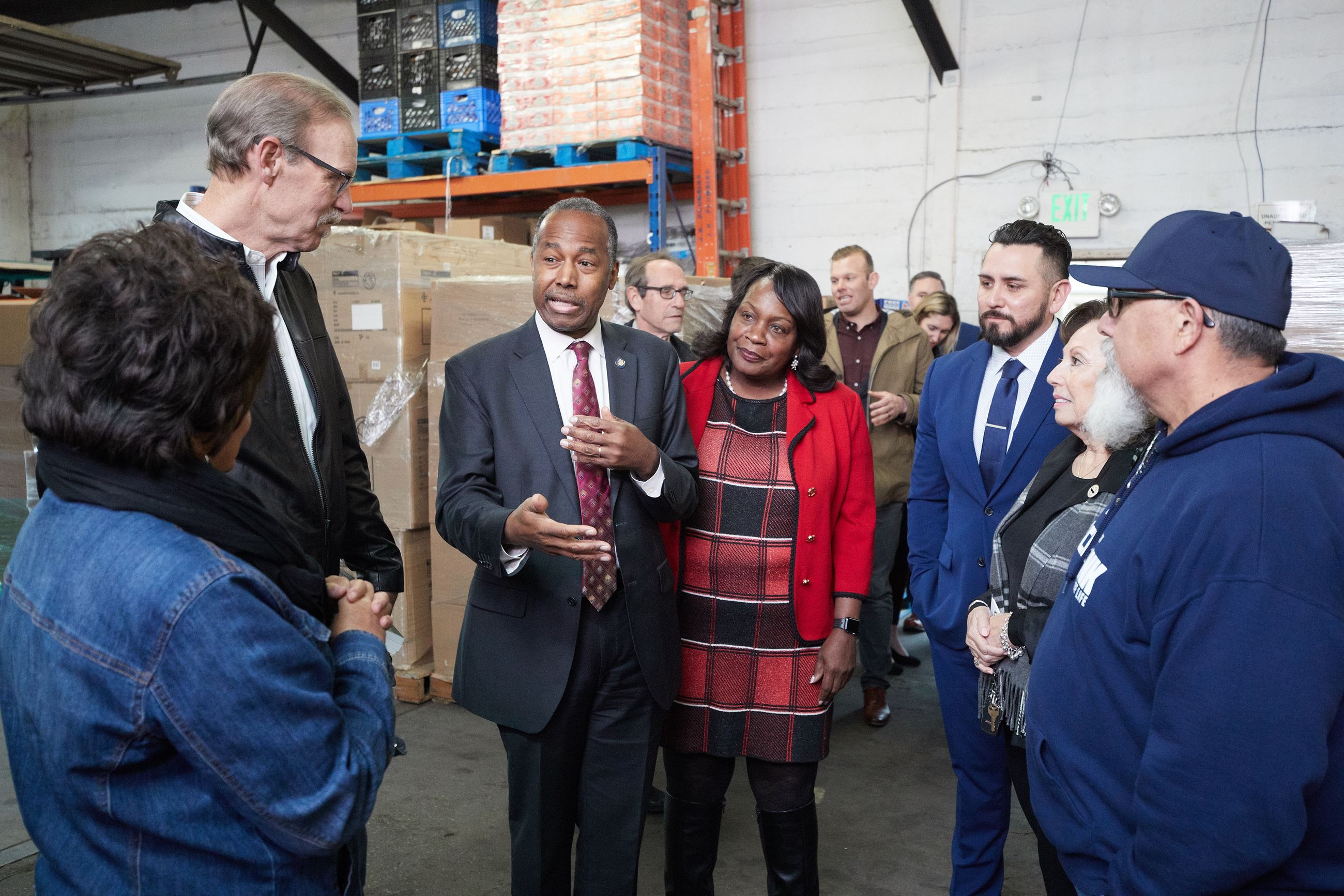 Secretary Carson in Fontana