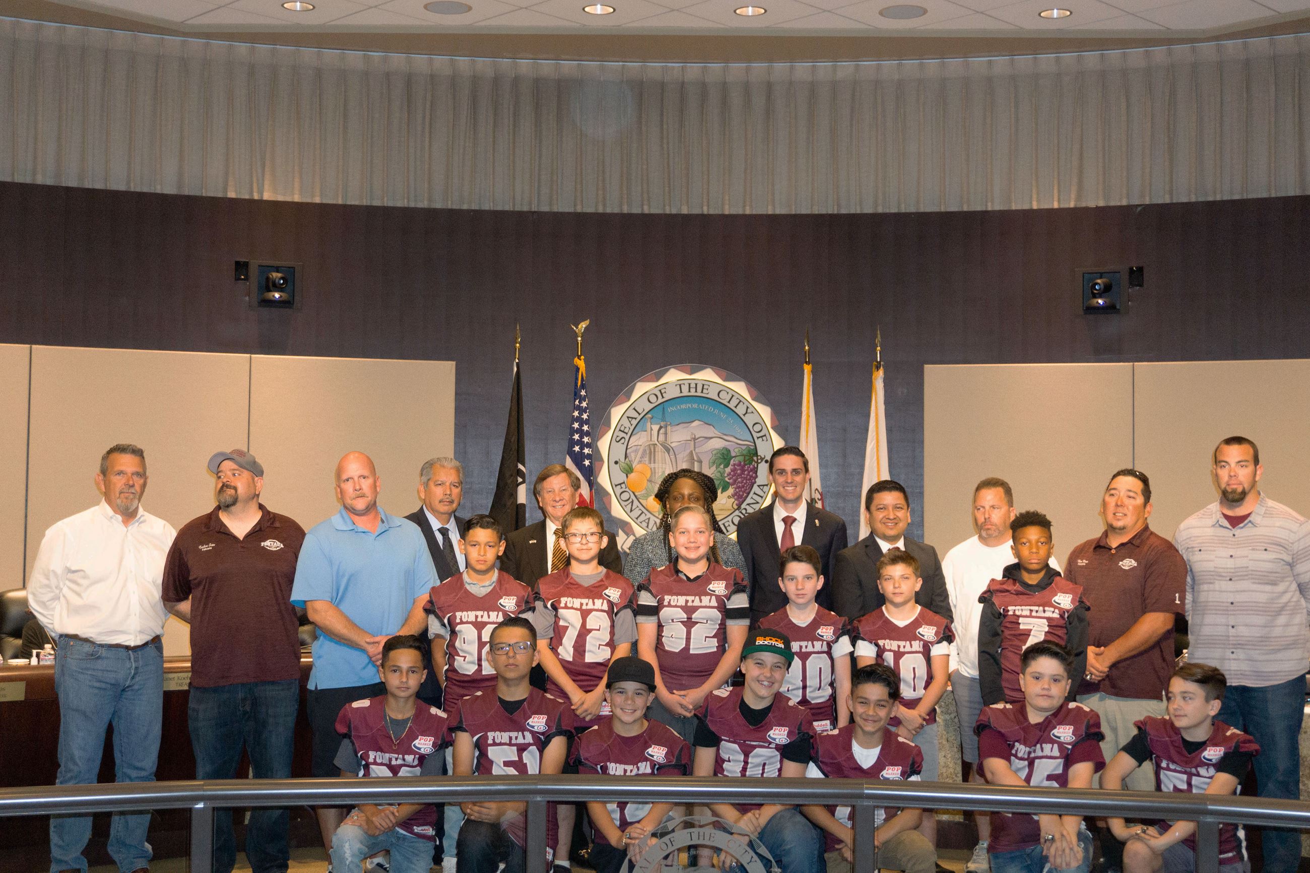 Pop Warner Football Teams 