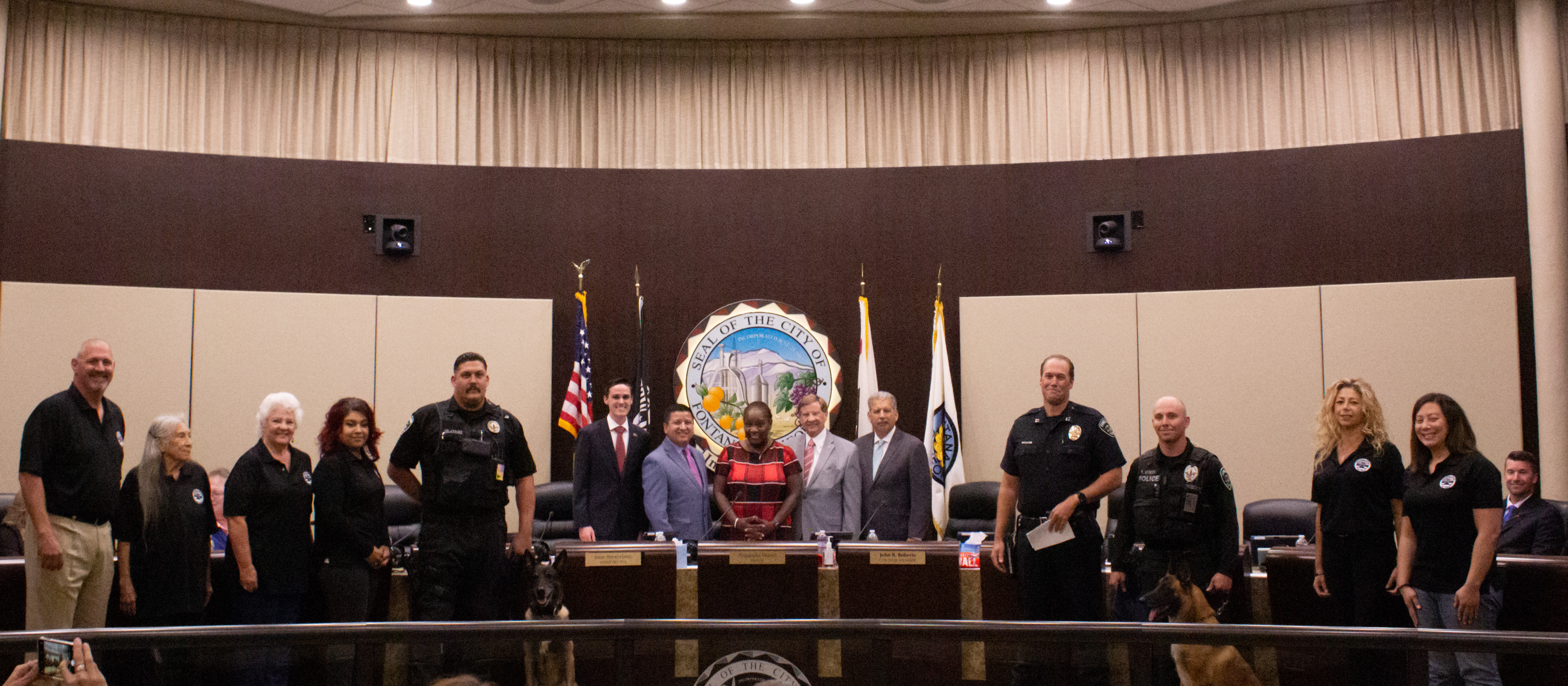 Release K-9 Unit dog “Sargent” and to His Handler, Mark Wyrick