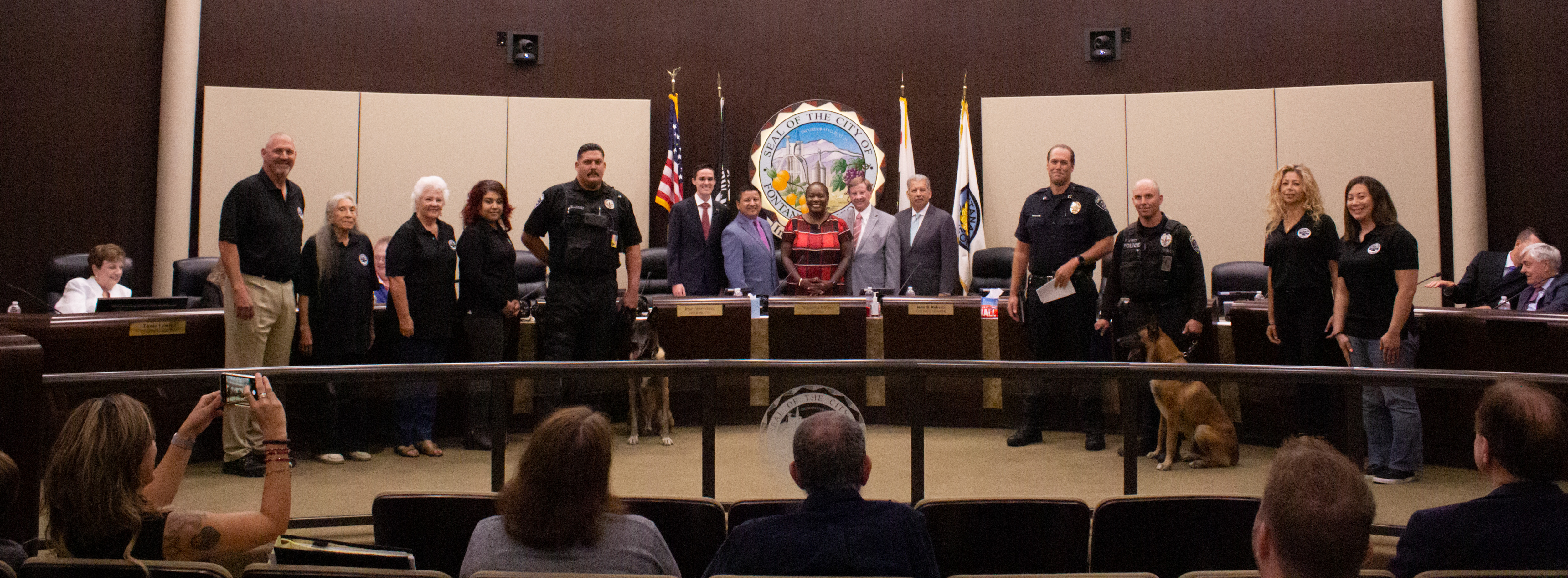 Release of K-9 Unit Dog “Izac” to His Handler, Jorge Velasquez