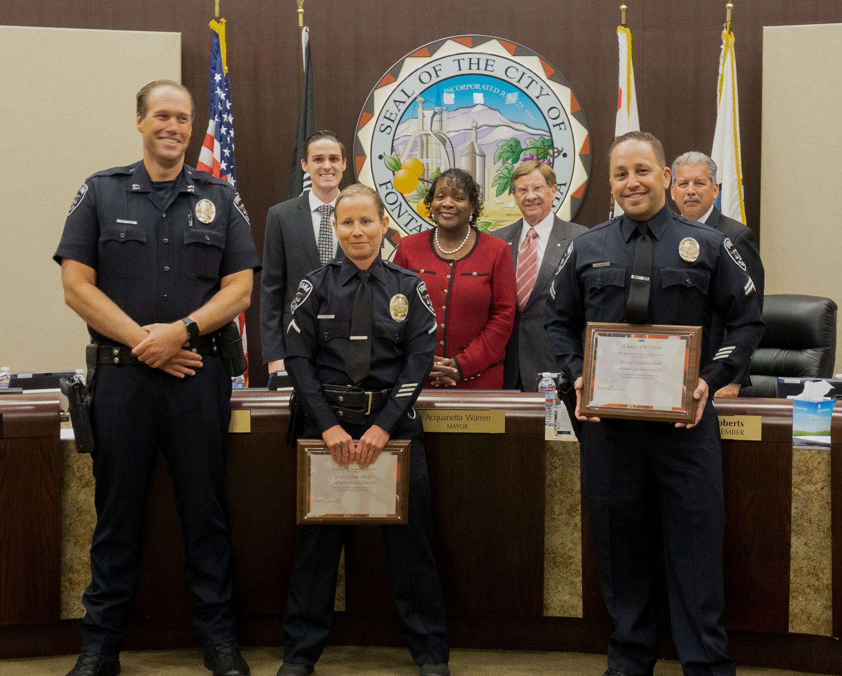 Police Department Employee of the Month 