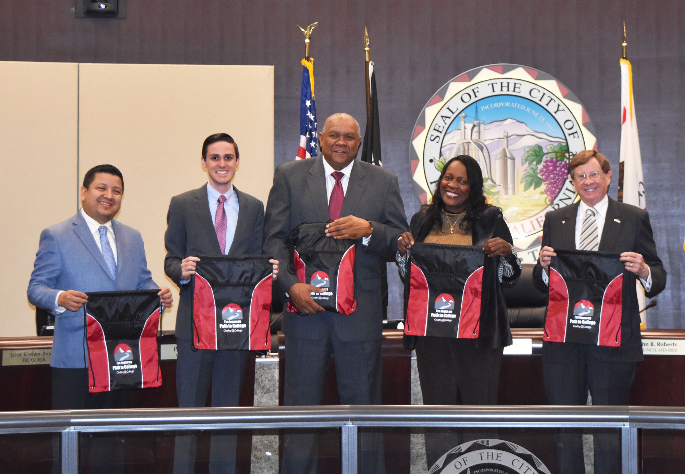 Chaffey College Presentation Group Photo 